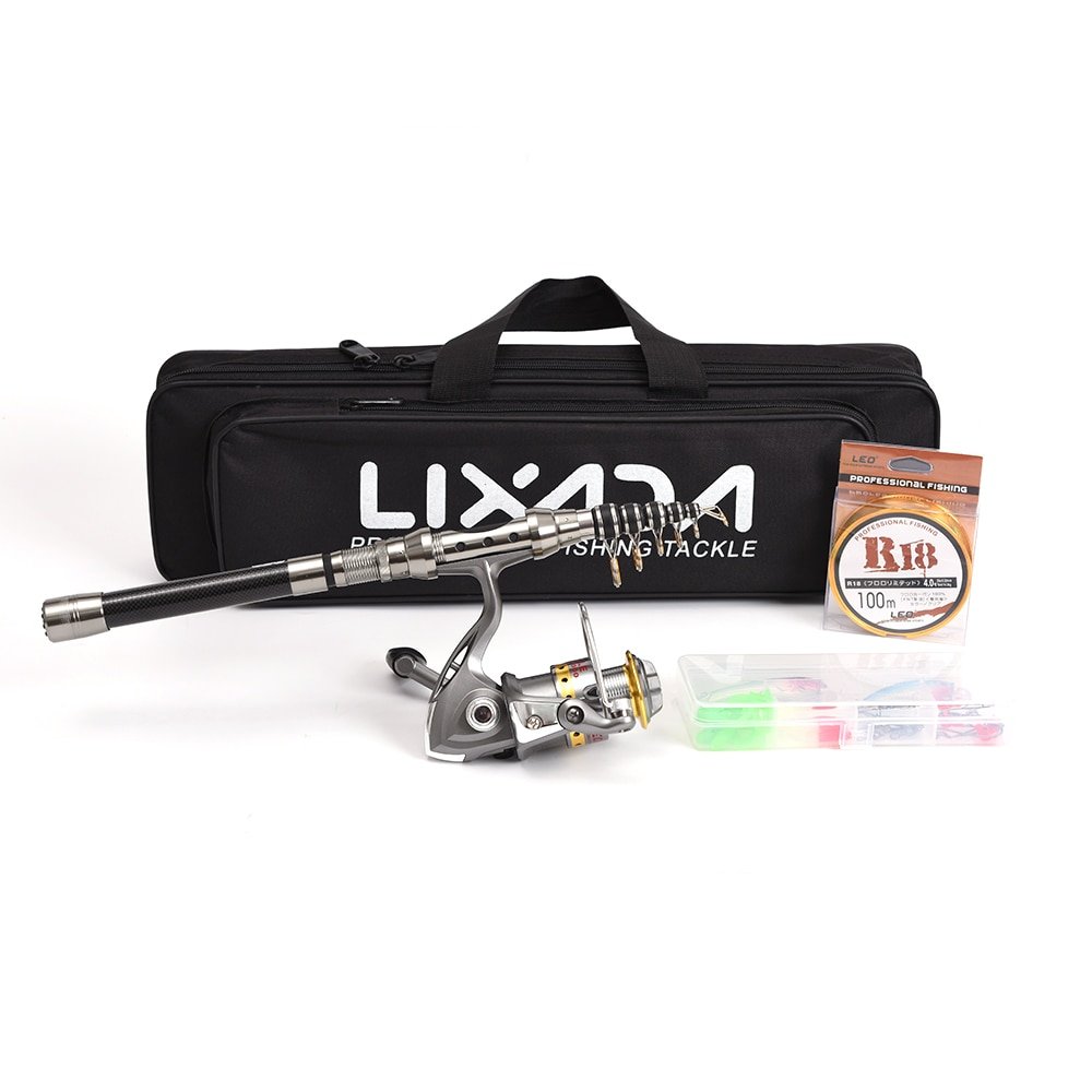 Telescopic Fishing Rod Full Kit Bundle