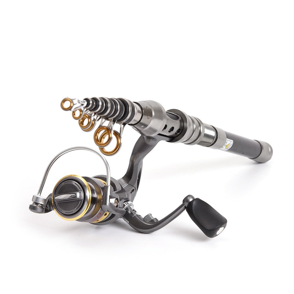 Telescopic Fishing Rod Full Kit Bundle